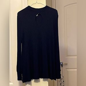 We the Free Navy Blue Long Sleeved Top